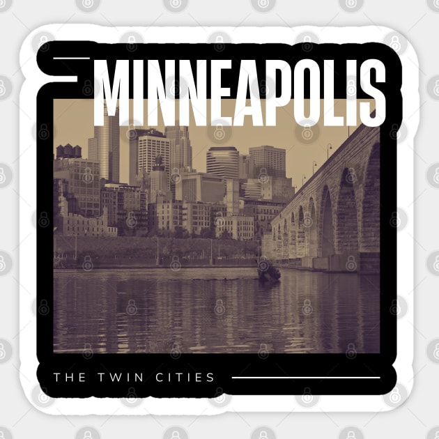 minneapolis city Sticker by Innboy